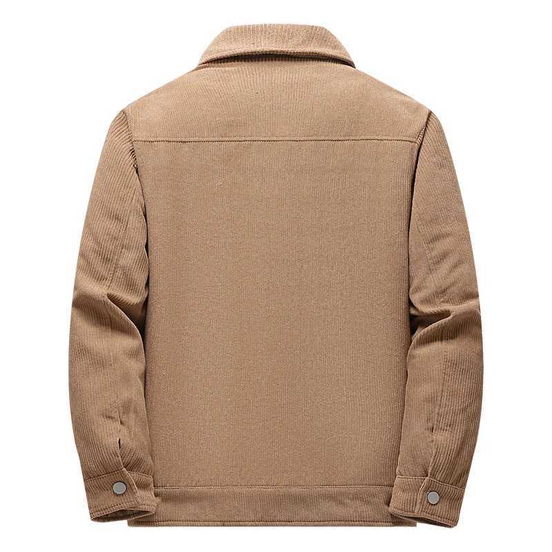 FYSJ2258 Mens Cotton Pad Jacket Mens FLCE Thick Cashmere Winter Coat New Cotton Pad Windproof and Warm Cotton W241102