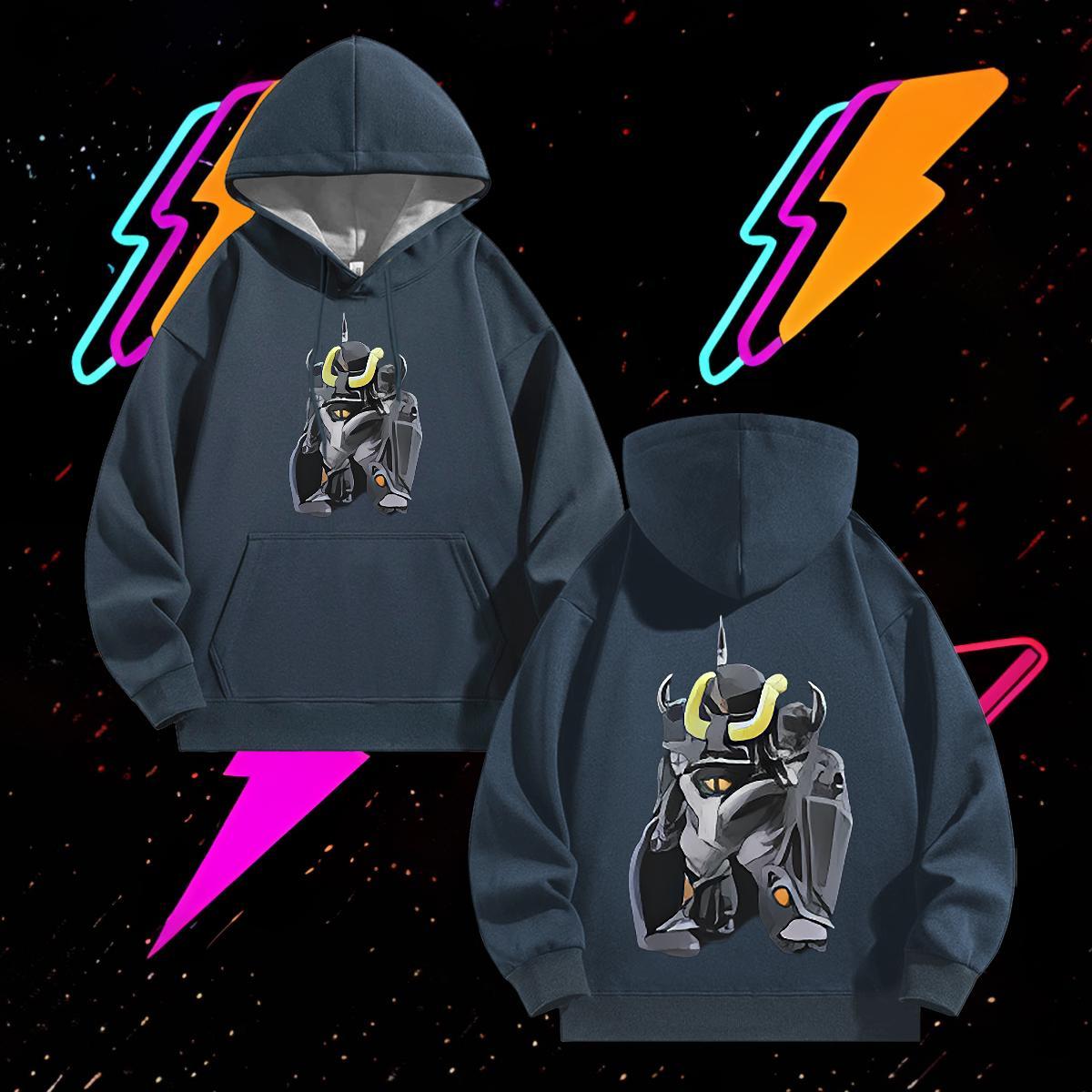 Wholesale Men's Hooded Sweatshirt Long Sleeve Soft Loose Mens Hoodie DIY Anime Tops Hoodie Sports Casual 350g Cotton