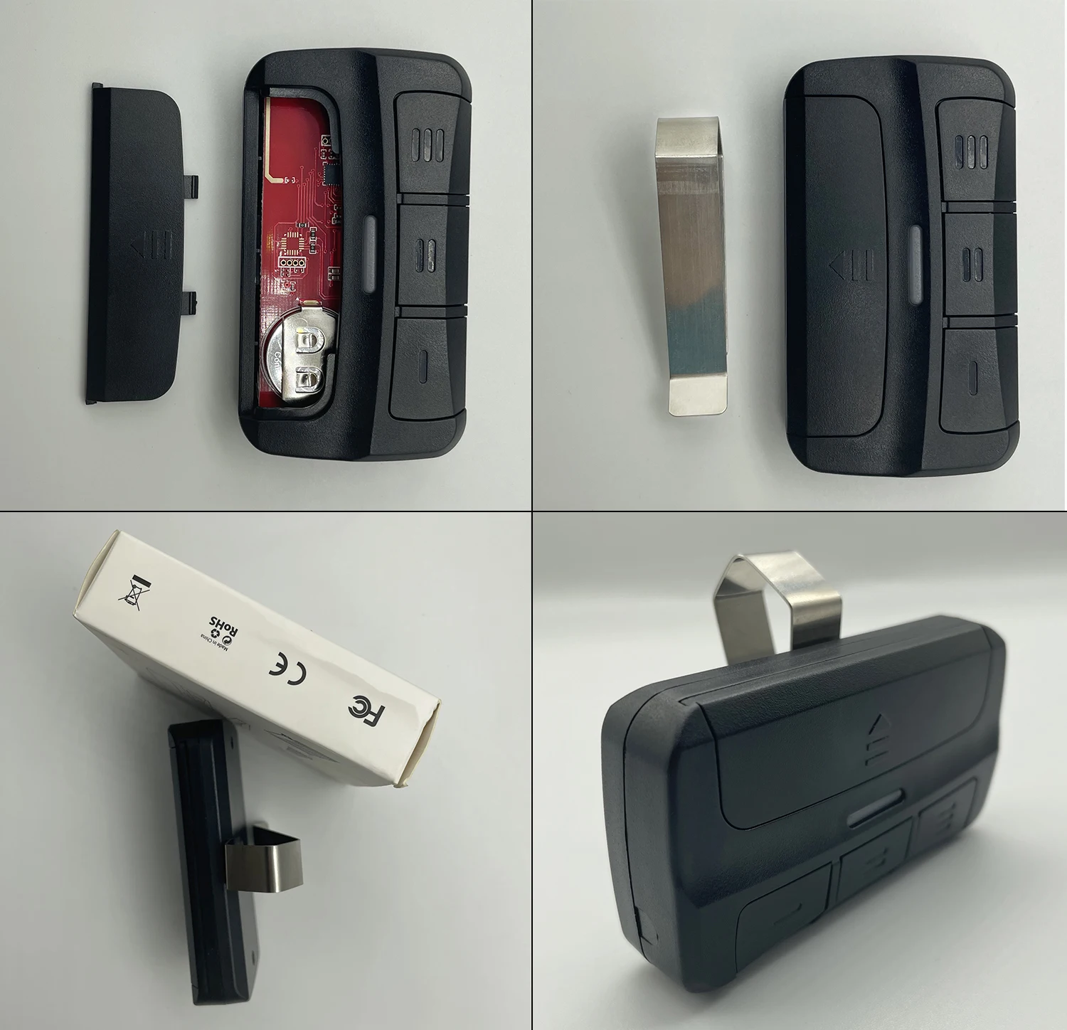 3 in 1 MultiFrequency 280MHz-868MHz Garage Door new Remote Control Gate Opener Duplicator 2025 433.92MHz For Rolling Code and Fixed Code