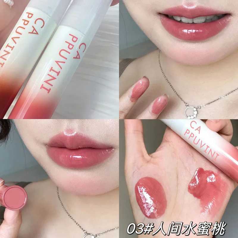 Transparent mirror water lipstick moisturizing lipstick durable handle free cup lipstick Korean cosmetics W241101