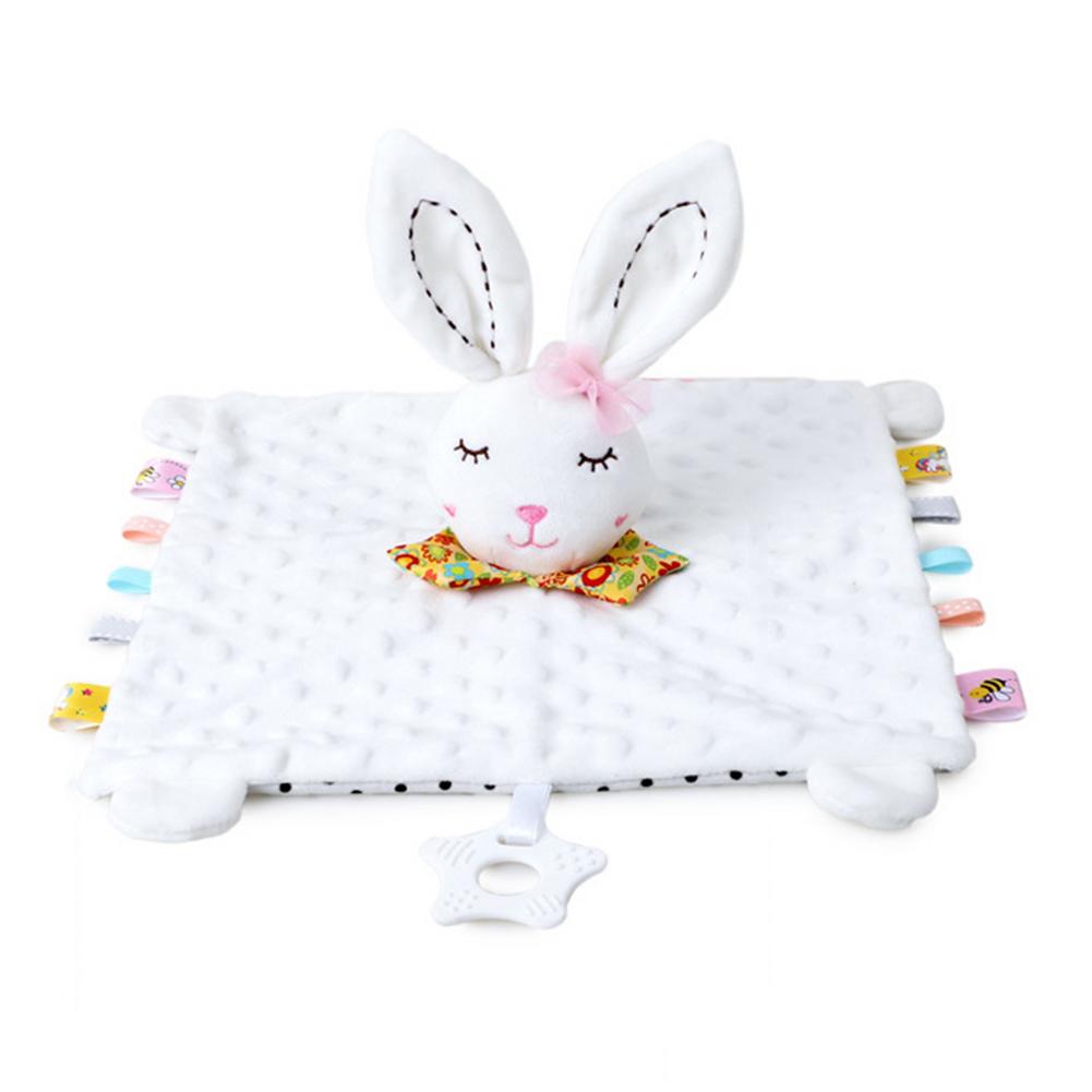 Newborn Baby Plush Stuffed Toys Cute Animal new Blanket Comforter 2025 Bunny Elephant Soothe Appease Towel Baby Gift