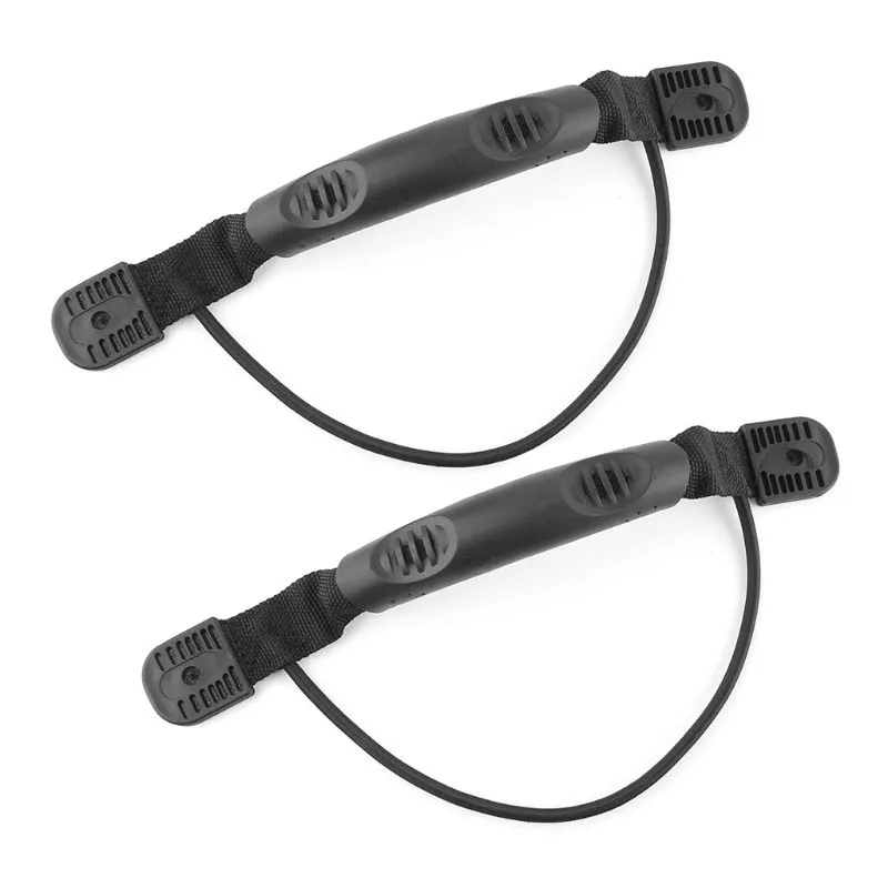 2pcs 2025 new Kayak Paddle Handles Canoe Rowing Boats Side Mount Carry Handle With Bungee