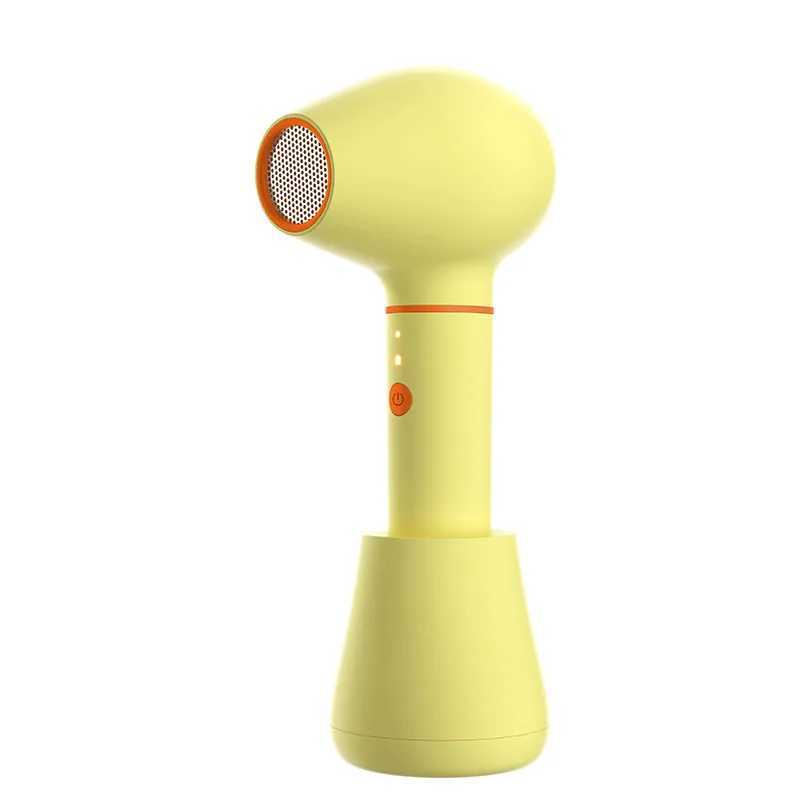 Hair Dryers New Childrens Wireless Hair Dryer Charging Intelligent Constant Temperature Blowing Butt Blowing Hair Blowing Silent Hair Dryer 240401