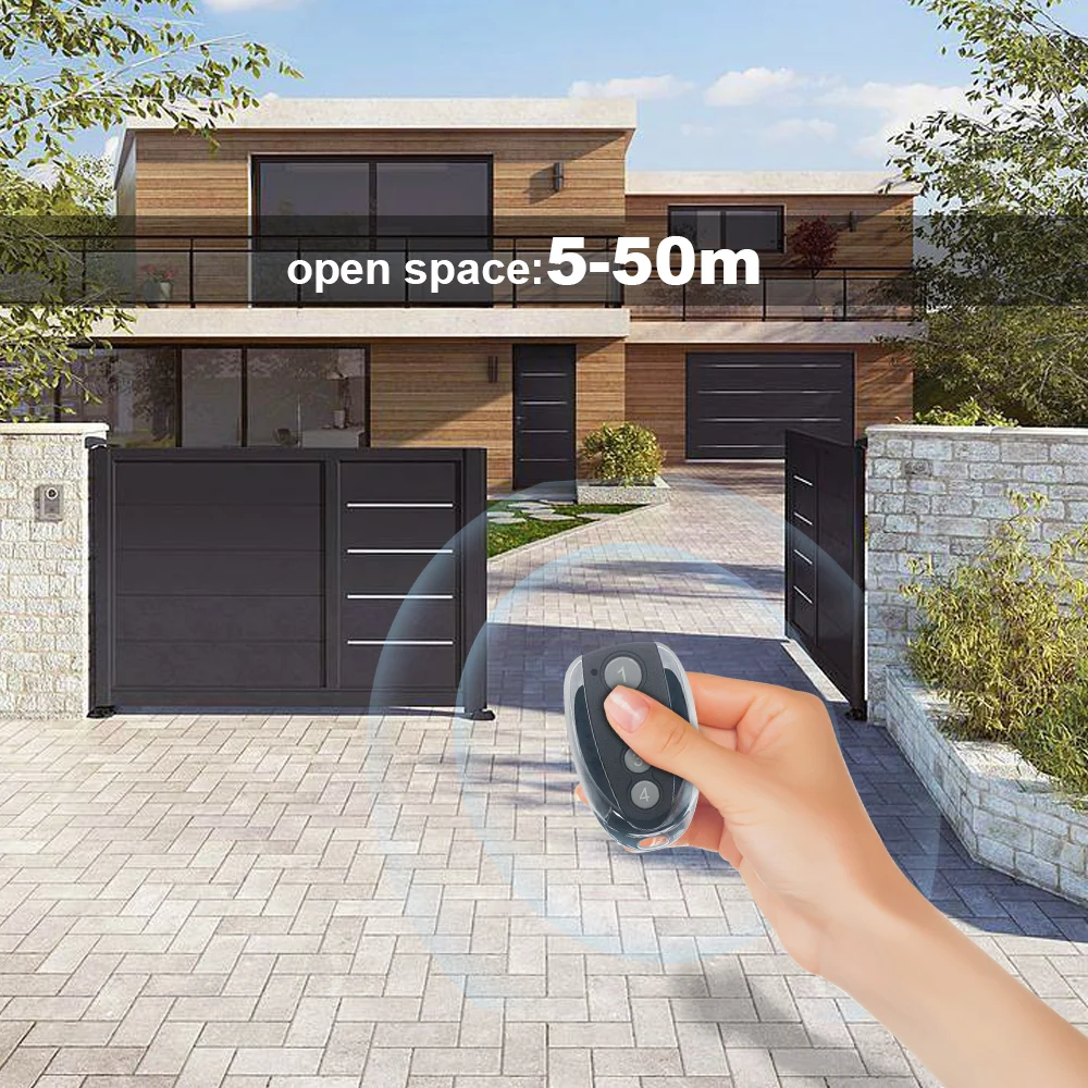 SOMMER TX03-434-4-XP Garage Door Remote Control 434.42MHz SOMMER TX03 434 4 XP Command Gate Keyfob Transmitter