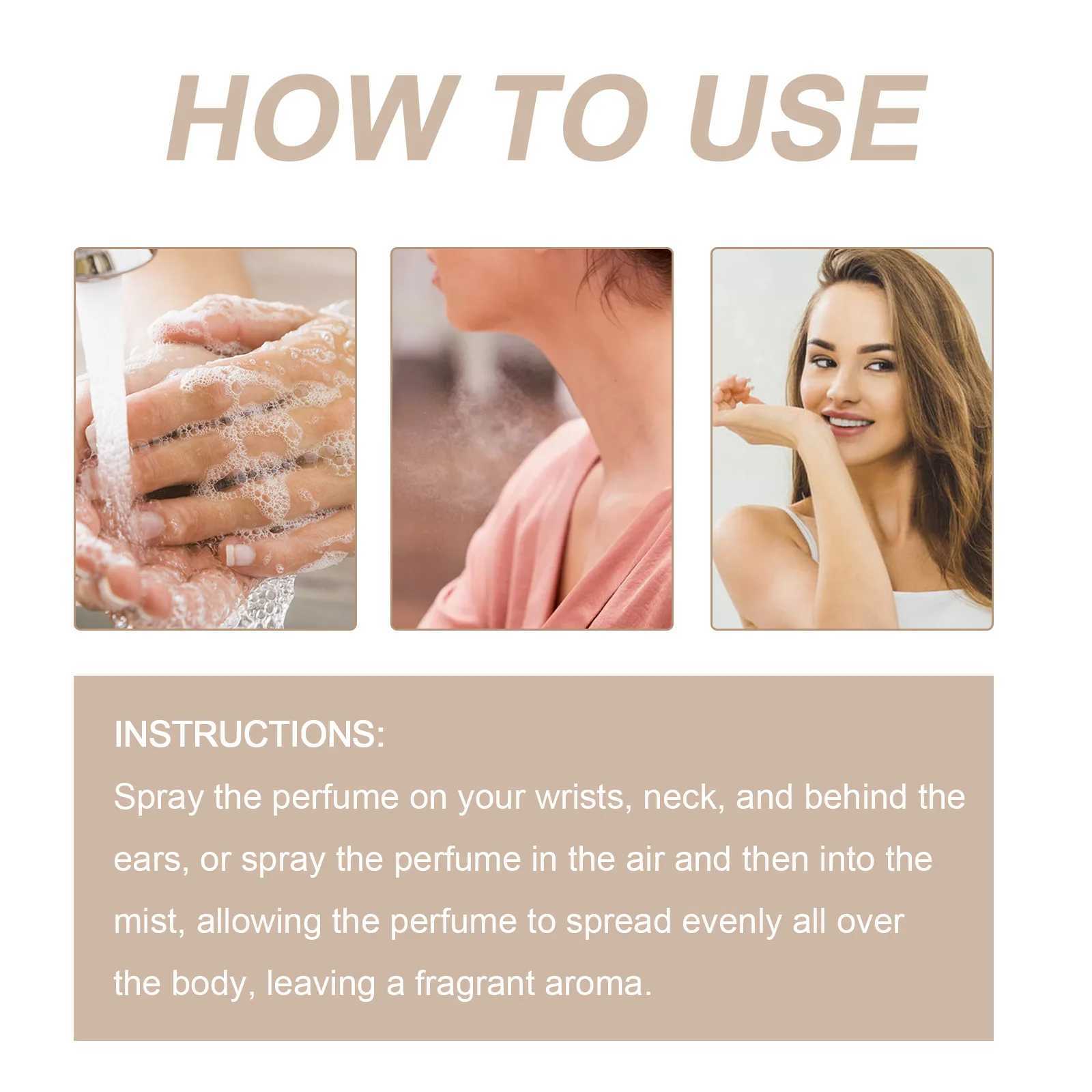 Womens caramel perfume attracts men. Lasting perfume improves the body. Deodorant flirtation temptation gifts flower fragrance perfumeW241102