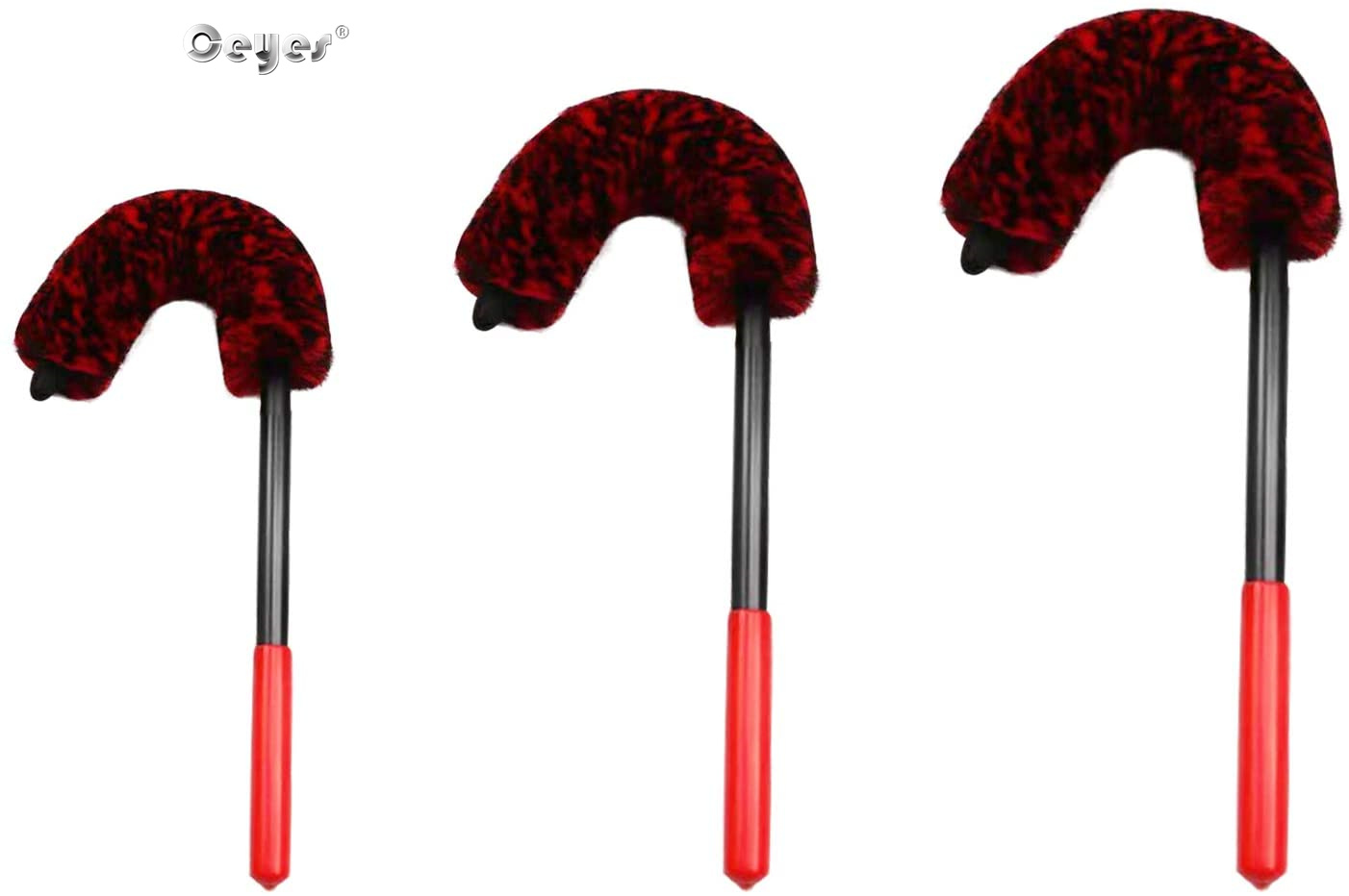 Car Wheel Woolies new Plush Soft Alloy Wheel Cleaning Brush Detailing Brushes For Auto Motorcycle 2025 Maintenance Care Clean Tool