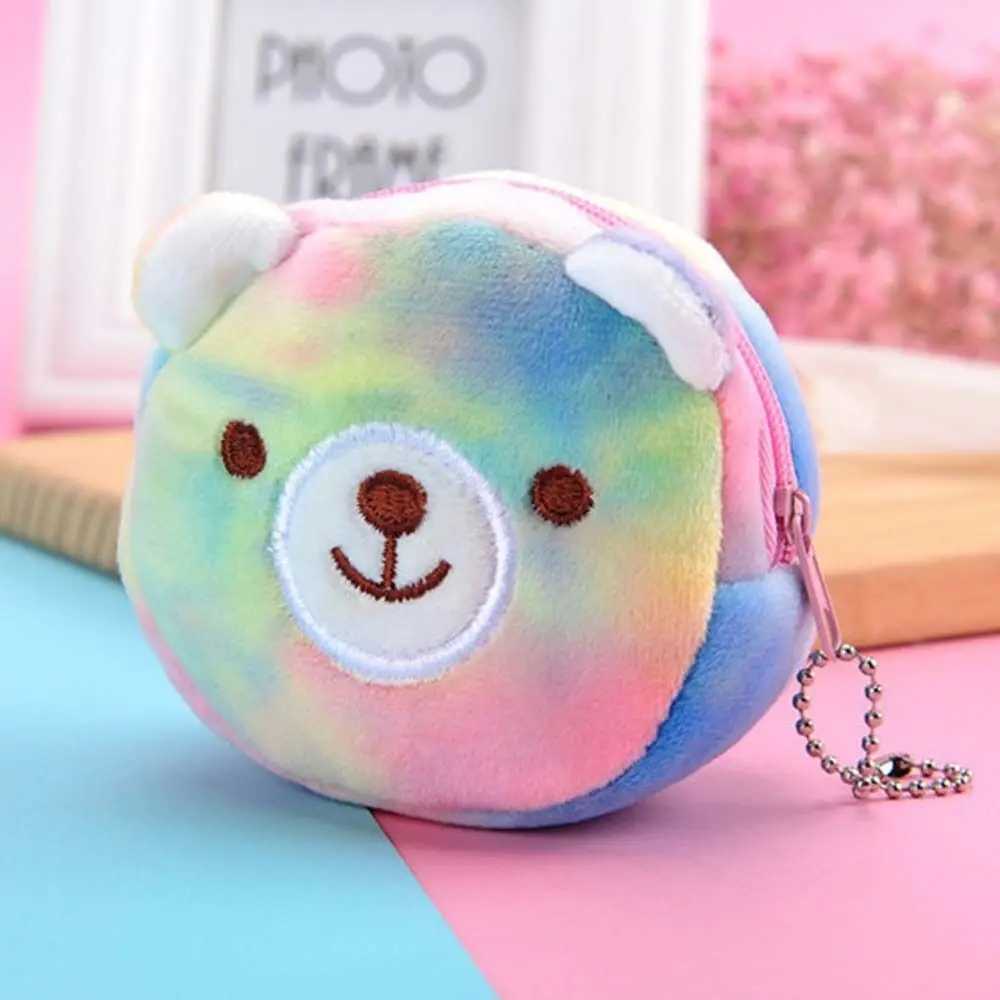 Carto Unicorn Bag Pendant Ornament Storage Bag Mey Holder Pouch Plush Coin Purse Mini Wallet Plush Keychian Wallet BagsXJ241111