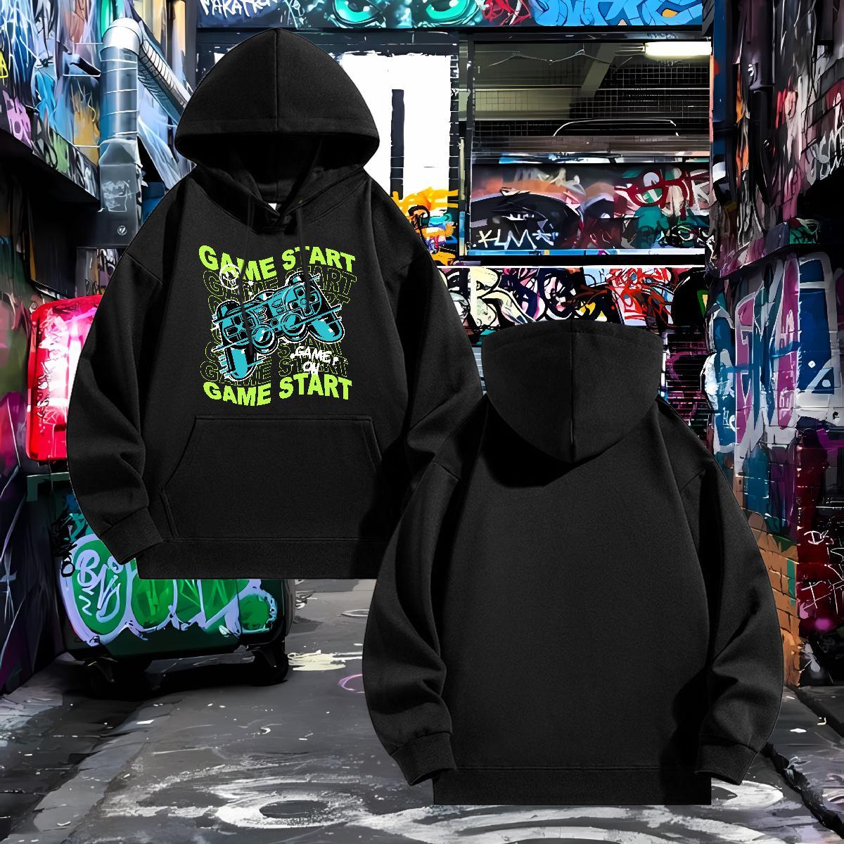 Fashion Hoodie for Men Hooded Collar Breathable Classic Hoodie for Man Woman Custom Big Size Tops Hoody Autumn Winter Casual Thick Plush