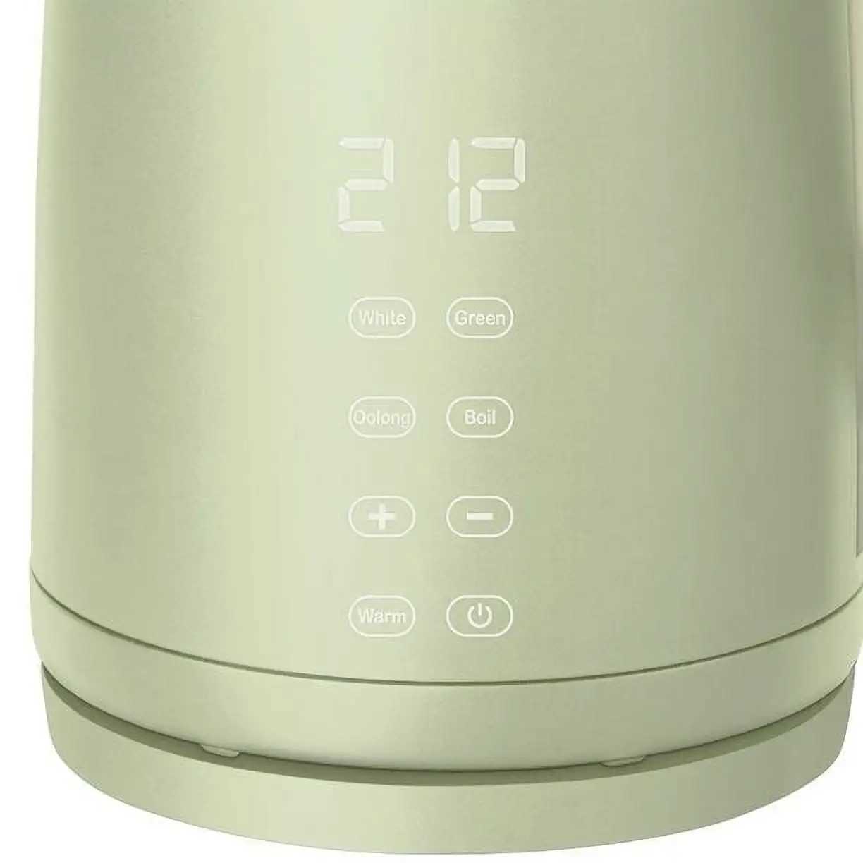 Beautif 1.7-liter electric kettle 1500 W one click activation Drew Barrymores white ice Y241102