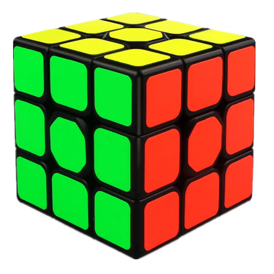 Qiyi Gear Cube 3x3x3 Gear Cube 3x3 Pyramid Cylinder Sphere Speed Cubes Educational Toy for Children Gift
