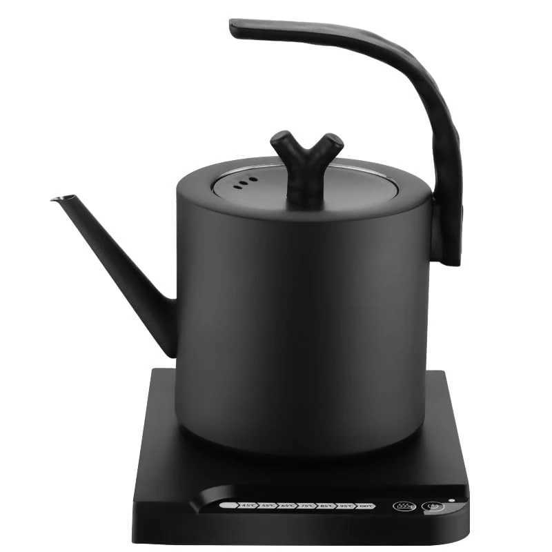 1.0L intelligent electric kettle with 7 temperature controls teapot 304 stainless steel kettle teapot Y241102