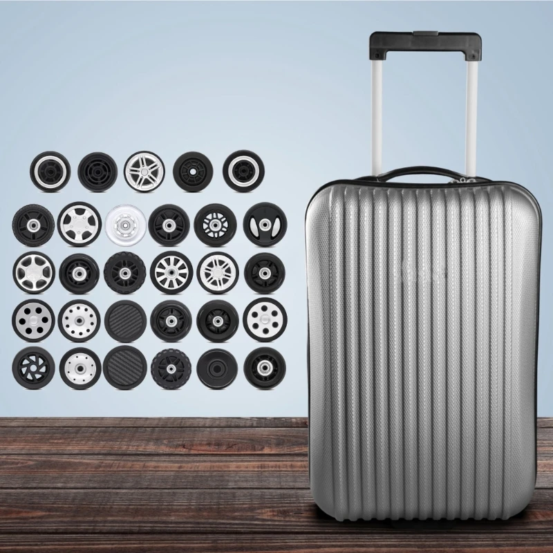 1PC DIY Luggage Suitcase Wheel Repair Accessories Portable Travel Luggage Replacement for Women Men