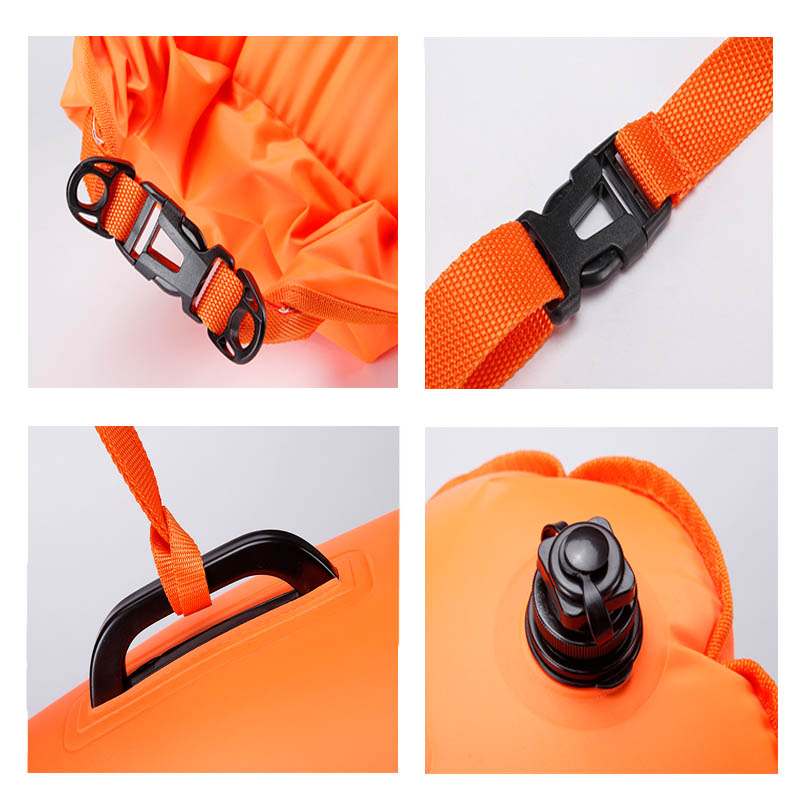 Swimming Buoy 2025 Safety Float Air Dry Bag Iatable Floating Bag Lifesaving Buoy for Water Sport Buoy for new Swimming 20L/28L