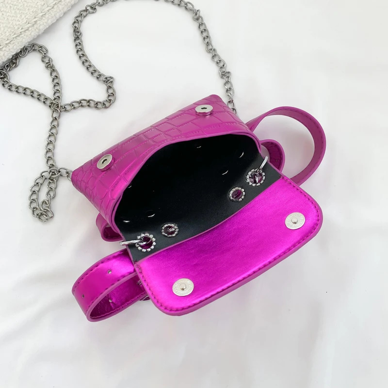 Fashion Womens Waist Bag PU Leather Mini Crossbody Phone Bag Wallet Ladies Girls Fanny Pack Trend Versatile Belt Bag Sac 241031