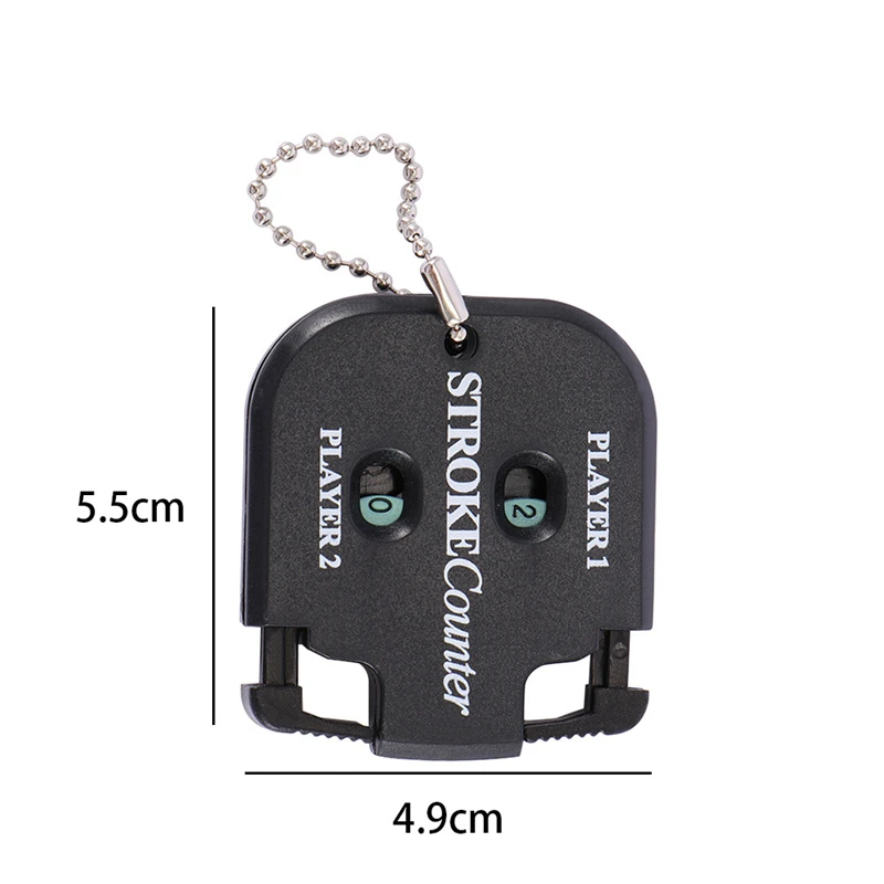 Mini Handy Golf Shot new Count Stroke Putt Score Counter Two Digits Scoring Keeper with Key Chain Golf Training 2025 Aid Golf Accessories