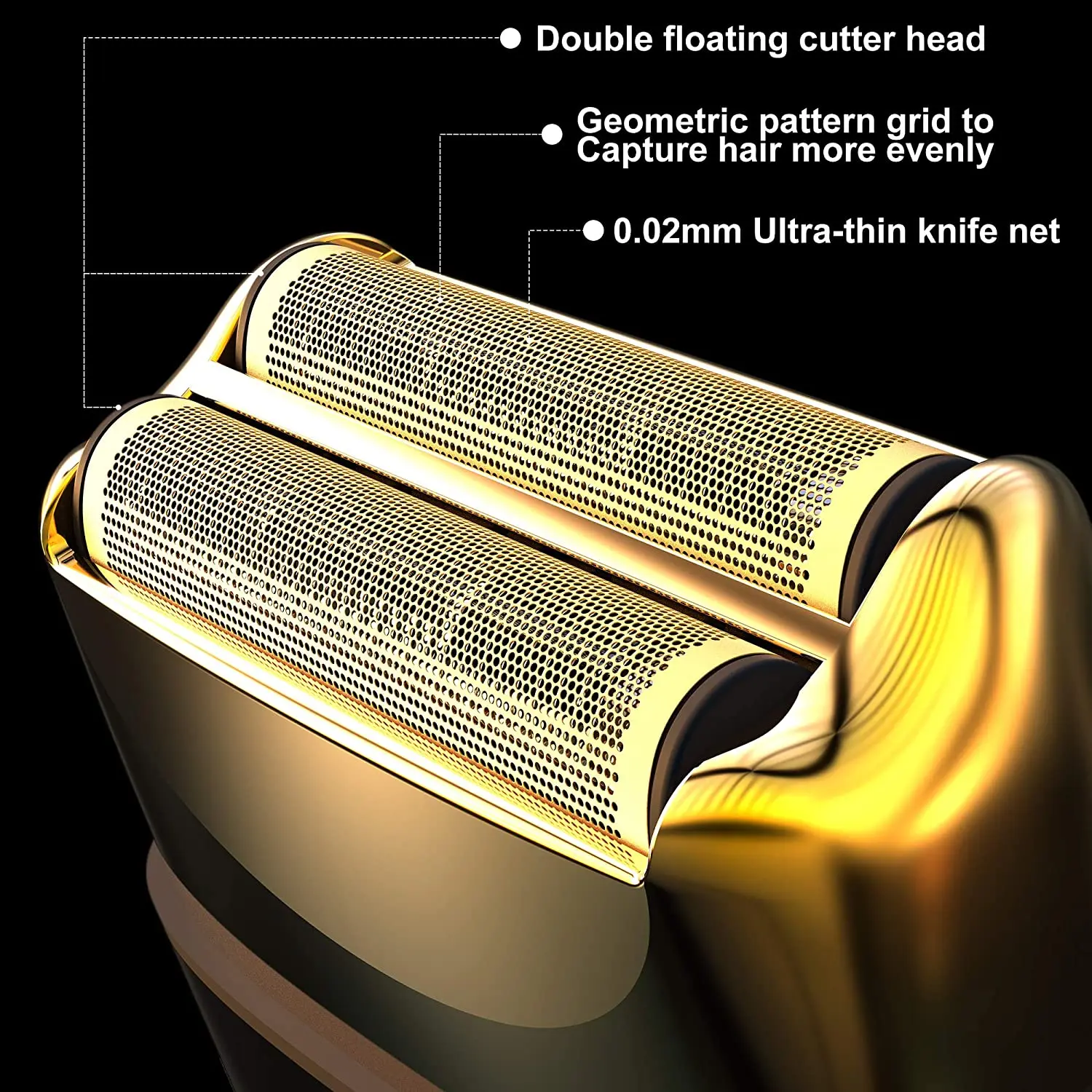 Kemei Professional Replacement Foil and Cutter Blades Set Suitable For Kemei TX1 Shaver Original Electric Shavers Blades