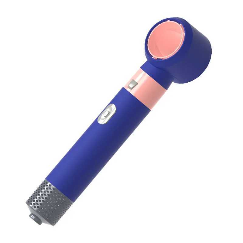 Hair Dryers Five-in-one hot air comb automatic curling rod curling straight dual-purpose styling hairdressing comb electric hair dryer 240401