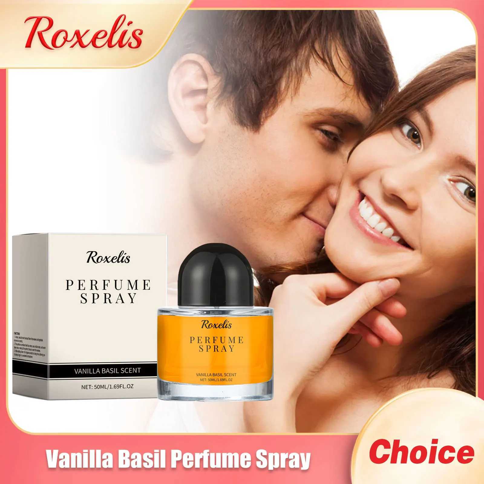 Vanilla basil perfume spray attracts mens scent Long lasting perfume Daily dating female pheromone perfumeW241102