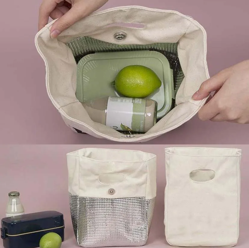 Insulated Lunch Box new 2025 Women Handbag Custom Personalized Name Thermal Lunch Bags Children Cooler Bag Portable Picnic Food Tote Bag