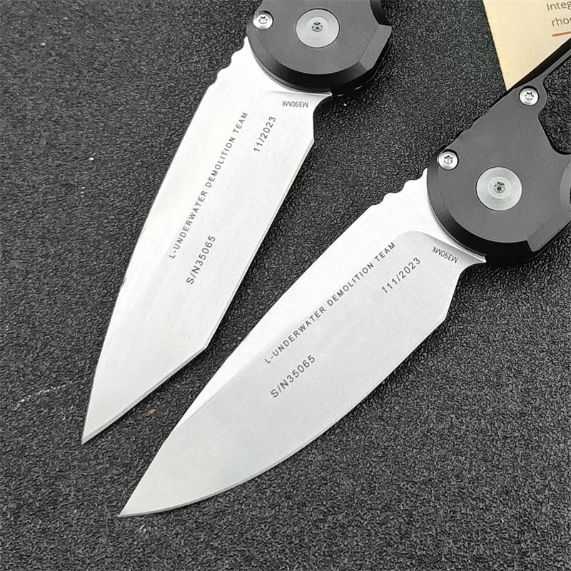 High Quality Micr Tactical LUDT Gen III Assisted Pocket Folding Sharp D2 Blade Aluminium Alloy Handle Outdoor Hunting Survival Camping Tools Gift Knif