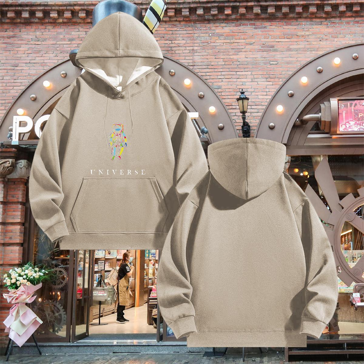 Factory Direct Men's Hooded Sweatshirt Breathable Long Sleeve Cool Design Hoodie Pullover US Plus Size Pullover Hoodie Hip Hop Warm Fleece