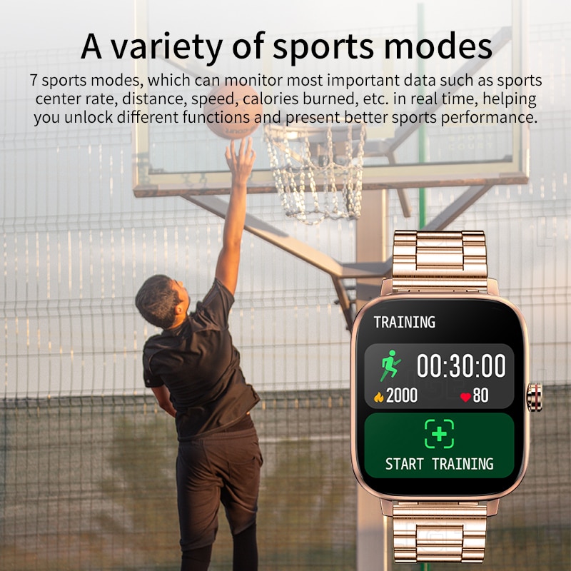 LIGE 2025 Men Smart Watch new Women Custom Dial Smartwatch For Men Android IOS Waterproof Bluetooth Watches Full Touch Bracelet Clock Man