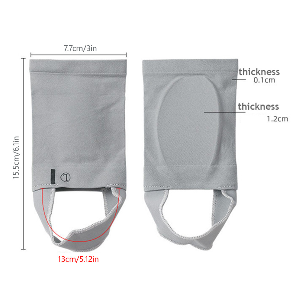 1pair Arch Support Sleeve Plantar Fasciitis Heel Spurs Strap Elastic new Gel Pad Arch Socks Insole Flat Foot Pain 2025 Relief Sleeve Sock