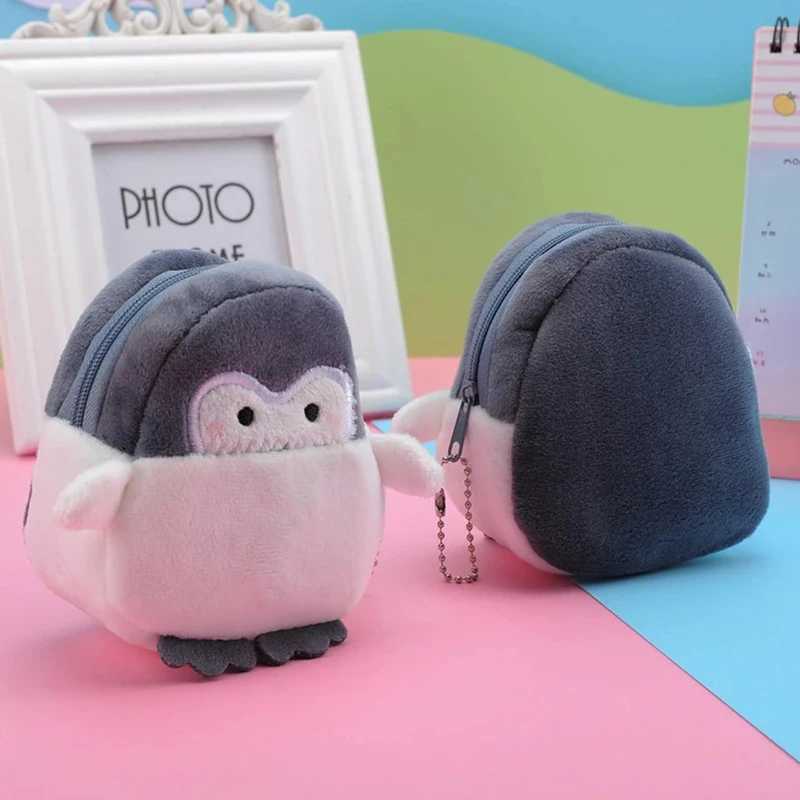 Plush Coin Bag Cute Little Penguin Mini Zero WalletXJ241111