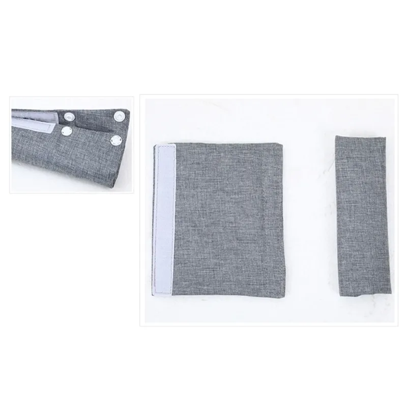 Stroller Handle Sleeve Cover Stroller Armrest Sleeve Cover with Snap Closure Fits All Baby Stroller