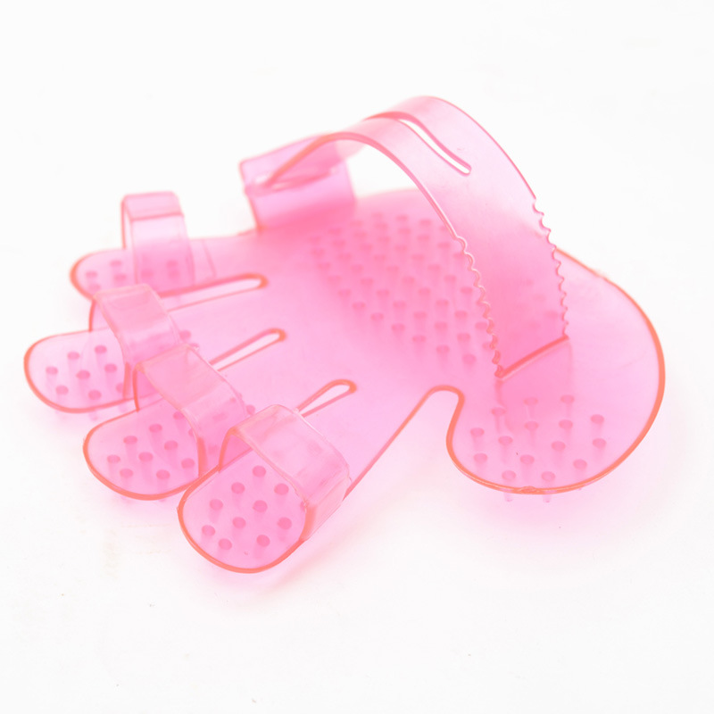 Rubber Pet Cleaning Supplies Massage Five-finger Bath Brush Cats Dogs Palm Brush Pet Brush Soft Comb Cleaning Supplies