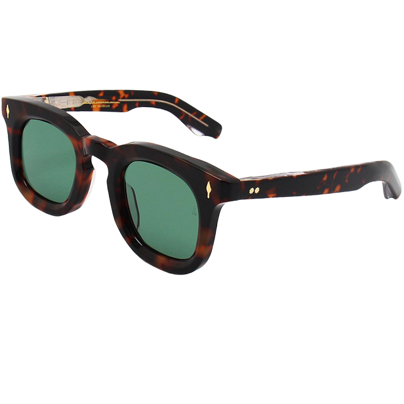 Devaux 43-27 Acetate Sunglasses Designer Handmade TOP Quality High Round Glasses Thick Retro Vintage Steampunk for Men Women Optical Handcrafted in Ja