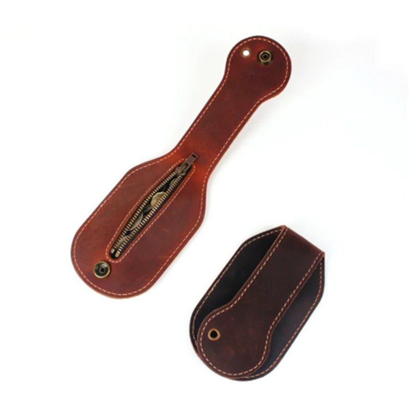 Retro Men Leather Coin Purse Outdoor Utility Anti-lost Multi-Tool Jacksap Wallet Women Fanny Pack Key Holder Case Carteras 15a16 5 5d3f2