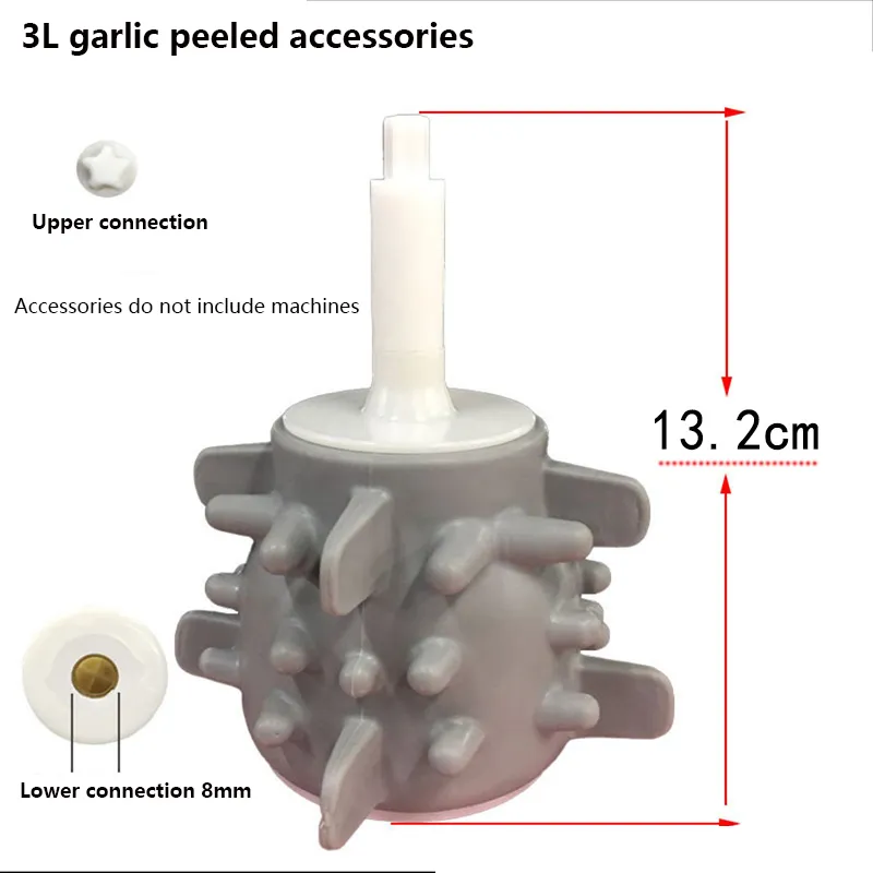 Kitchen Accessories Gadgets Silicone Garlic Grater Peeler Roller Cooking Tool For 2L/3L Electric Garlic Peeling Chopper Machine