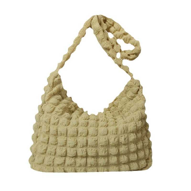 CMM New Fashion Single Shoulder Underarm Bag Handbag Trendy Trendy Wrinkled Cloud Simple Temperament Commuter Bag