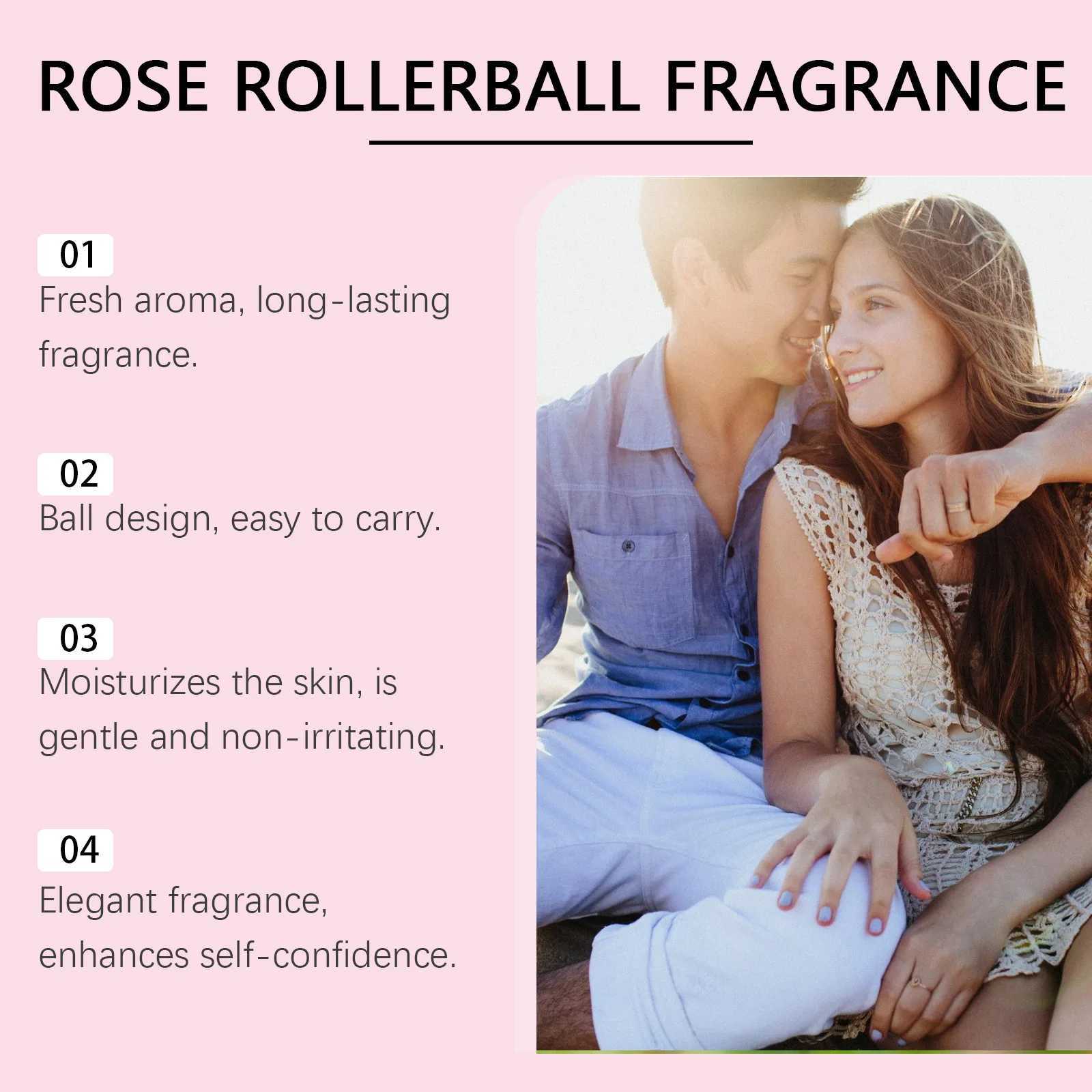 Rose perfume drum plant pheromone flower scent Exudes female charm shatter ease dating embarrassment scent female perfumeW241102