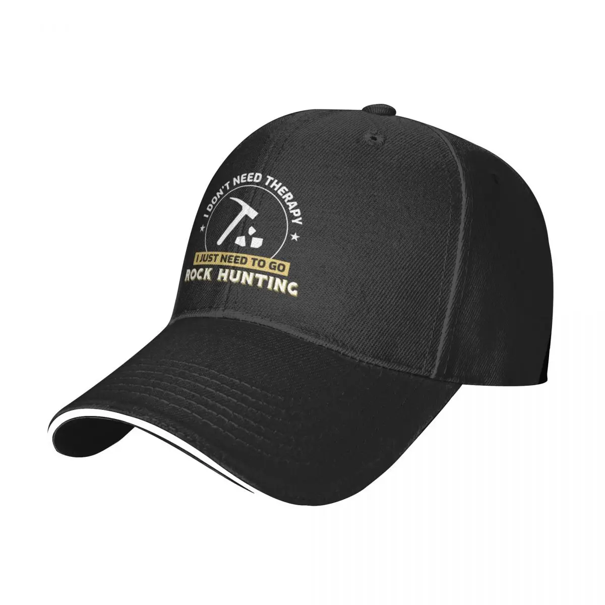 Rock Collecting Funny 2025 Geology Mineral Rockhound Gift Cap Baseball Cap gentleman hat new custom cap hats for men Women's