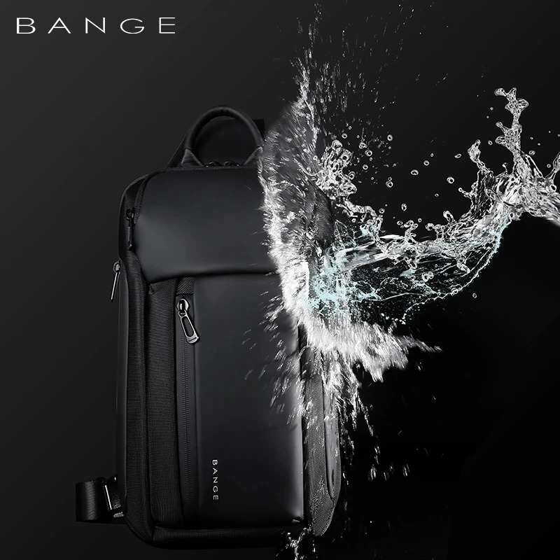 BANGE Oxford Trendy Waterproof Chest Bag Six Trend Colors Fashion Items Large Capacity Memory for Both Men and Women 241029