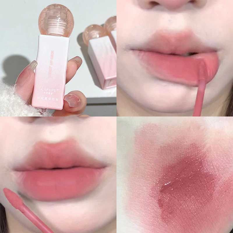 Matte velvet lipstick lovely lipstick in summer matte lipstick pink lipstick shiny coloring waterproof no stick new Korean cosmetics W241101