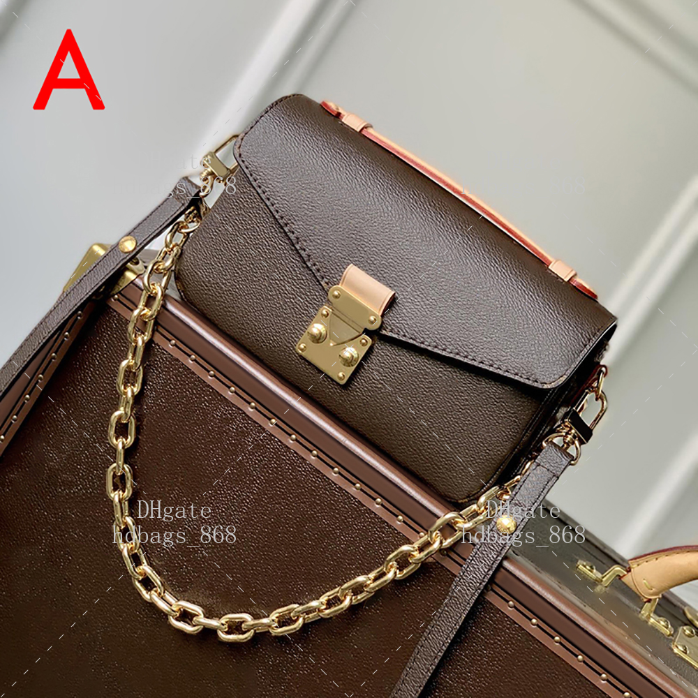 Messenger bag Shoulder bag Designer Handbag Small 21.5cm Luxury Crossbody bag Calfskin Leather Mirror 1:1 quality Fashion Chain bag Canvas bag Woman Bag With box WL006