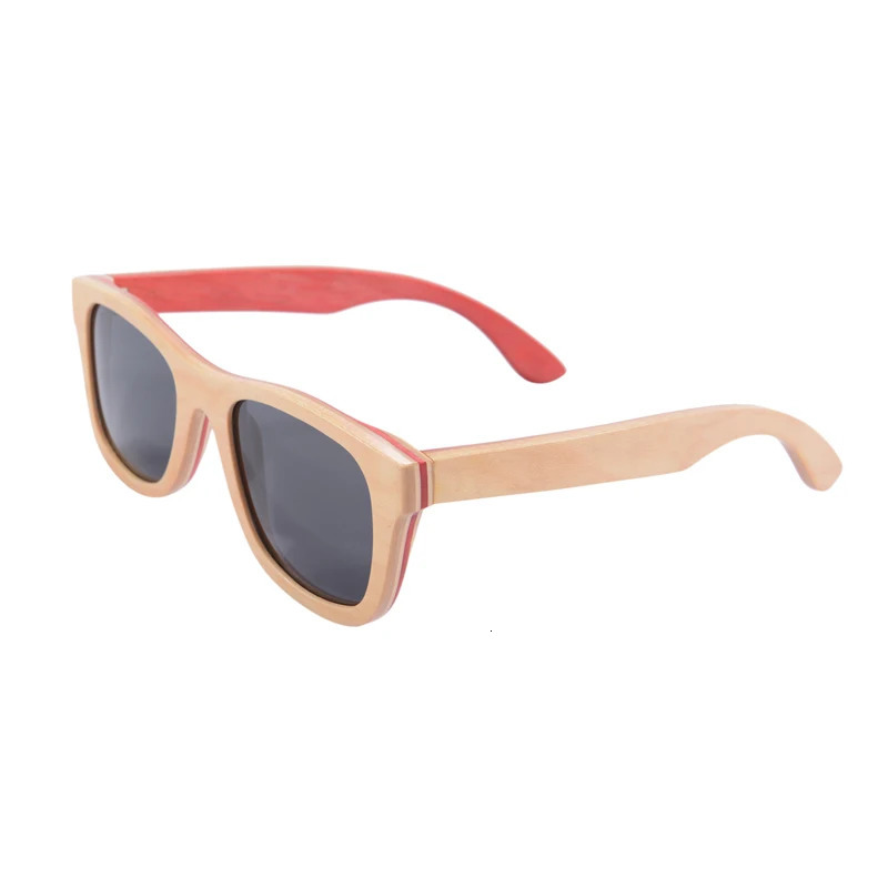 Mens sunglasses polarized sunglasses womens sakteboard wooden handmade glasses square sunglasses mens retro glasses fashion 241031