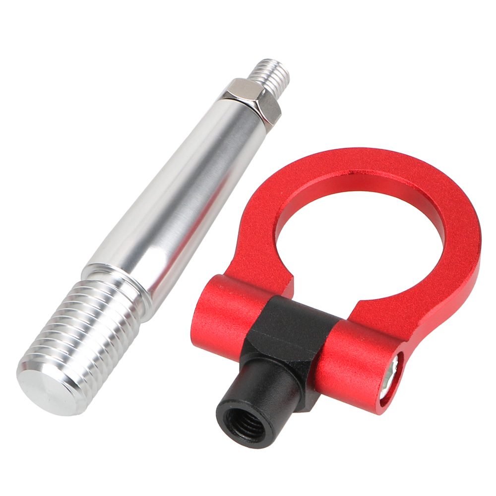 Vehicle Towing Hook For Mitsubishi Lancer EVO X 10 2008-2016 Car Racing Tow Hook Trailer Towing Bar Car Auto Rear Front Trailer