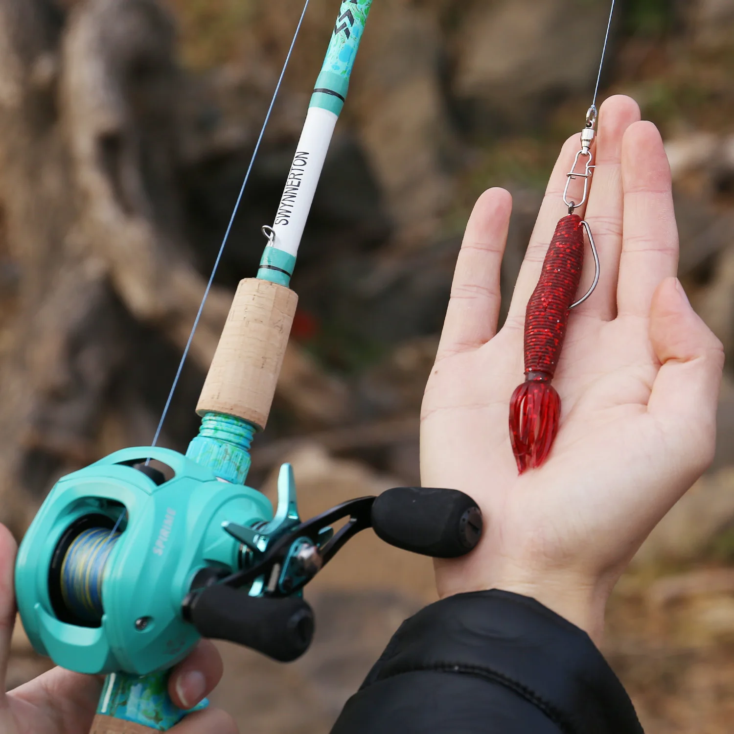 Sougayilang 5pcs Soft Bait Jigging Wobblers Silicone Artificial Swimbait 10g 95mm Soft Fishing Lure Bass Carp Pesca Tackle