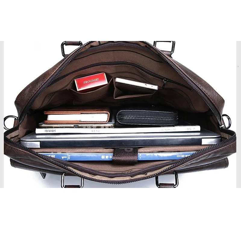 Laptop Bags for Men Handbag Briefcase Bag Copy Replica Womens Genuine Leather Suitcase Man 241029