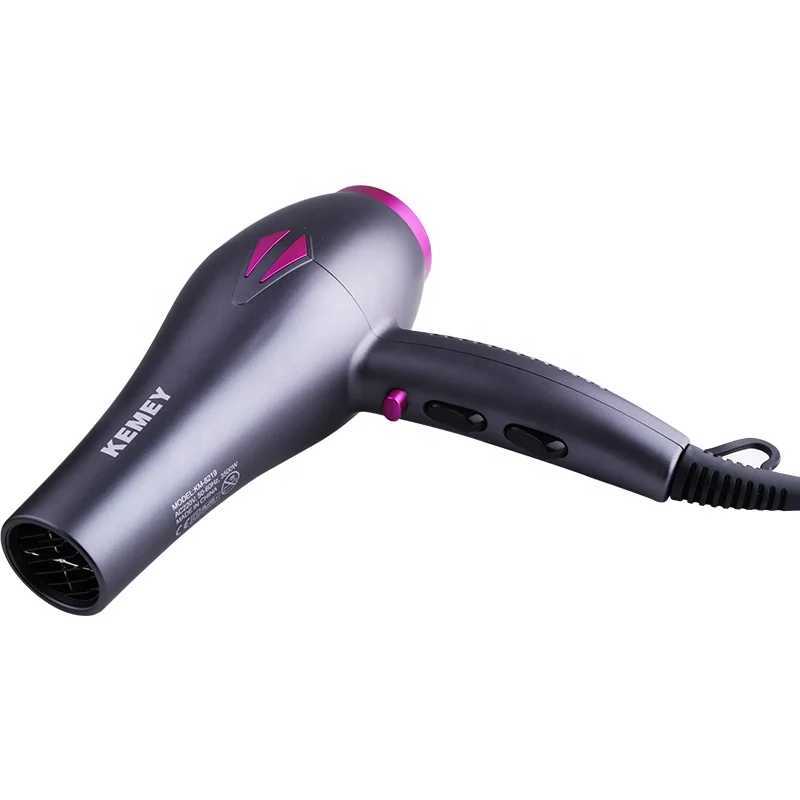 Hair Dryers New Hair Dryer 3500W Powerful Electric Blow Dryers KEMEY KM-8219 Air Hairdryer Modeling Barber Salon Tools Hair Dryers Sets 240401
