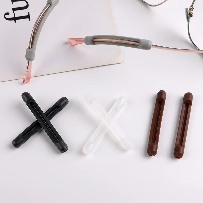 Silicone Glasses Anti-slip Sleeves Temple Tip Holder Eyeglasses new Grip Anti 2025 Slip Ear Hook Eyeglass Eye Glasses Eyewear Accessories