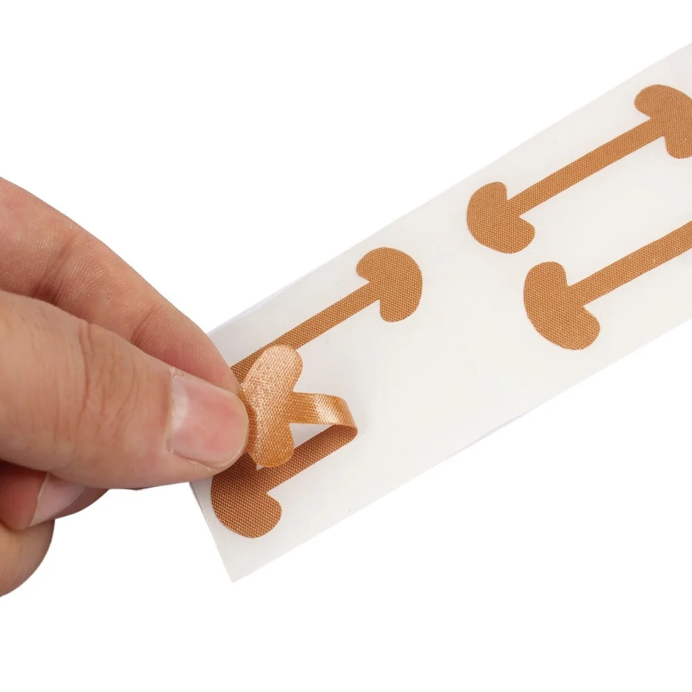 20pcs Professional Ingrown Toenail Foot Corrector Stickers Elasticity Toe Nail Care Pedicure Tools Health Care Protects Toe Nail