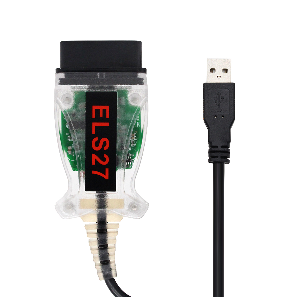 Newest ELS27 FORScan V2.3.8 PIC24HJ128CP504+FT232RQ Chip OBD2 Diagnostic Cable For FORD/Lincoln/Mercury/Mazd Multi-Languages 505f2