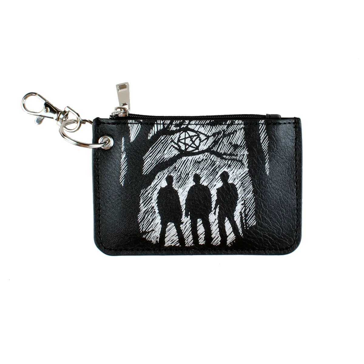 Pattern Mini Case PU Leather Wallet Zipper Womens Coin Purse With HookXJ241111