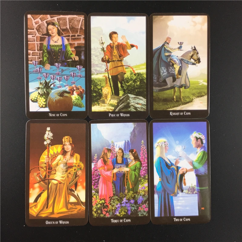 Witch Tarot Deck Cards Future Fate Indicator Forecasting Cards Gift Table Game Board Game