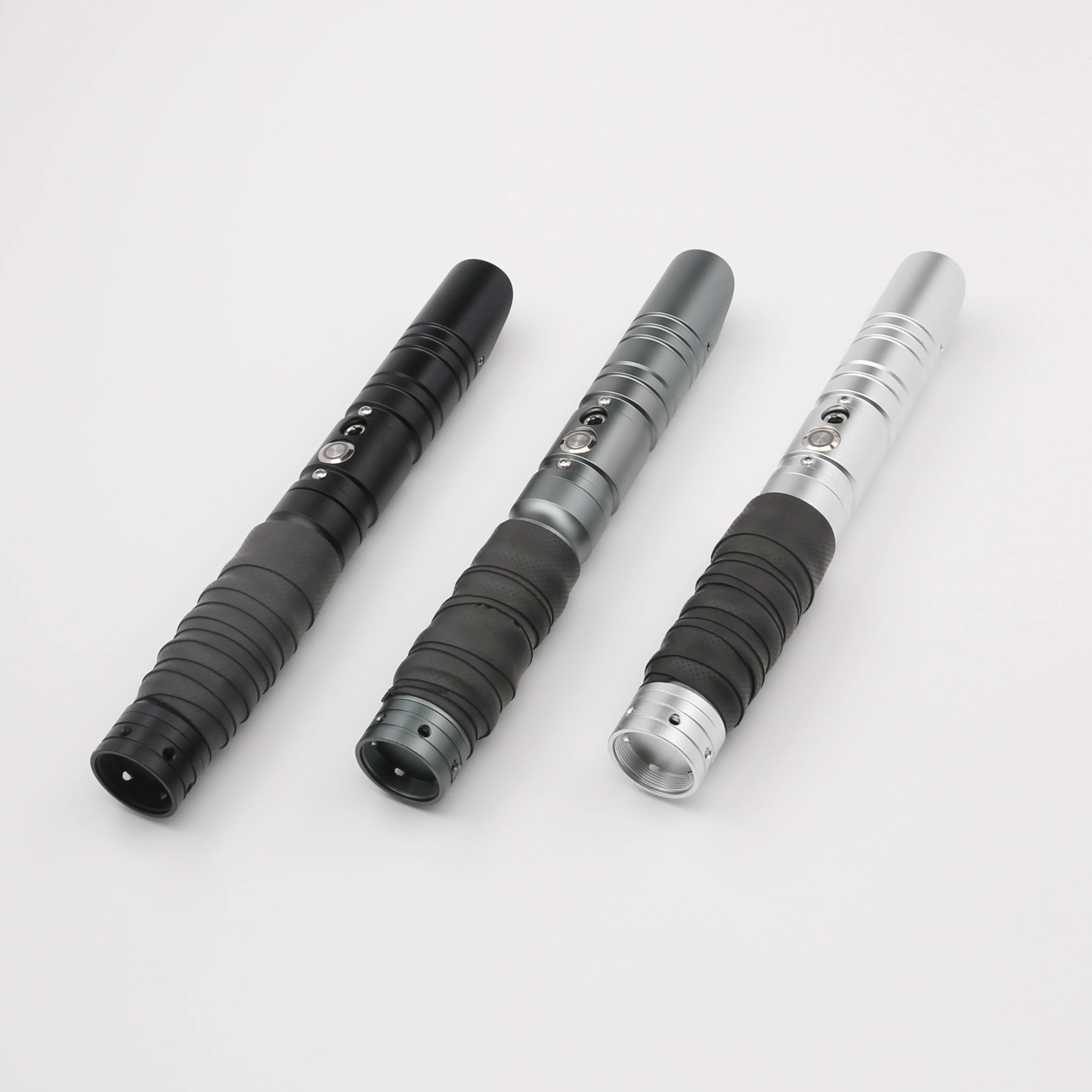 SaberFeast Lightsaber Empty Hilt Parts for Laser Sword Metal Saber DIY Accessories Custom Puzzle Toys Children Jedi Cosplay